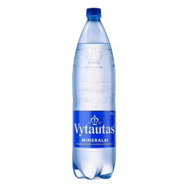 Gazuotas natūralus mineralinis vanduo VYTAUTAS, 1,5 l