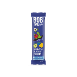BOB SNAIL ritinėliai, obuolių - mėlynių skonio, 60g
